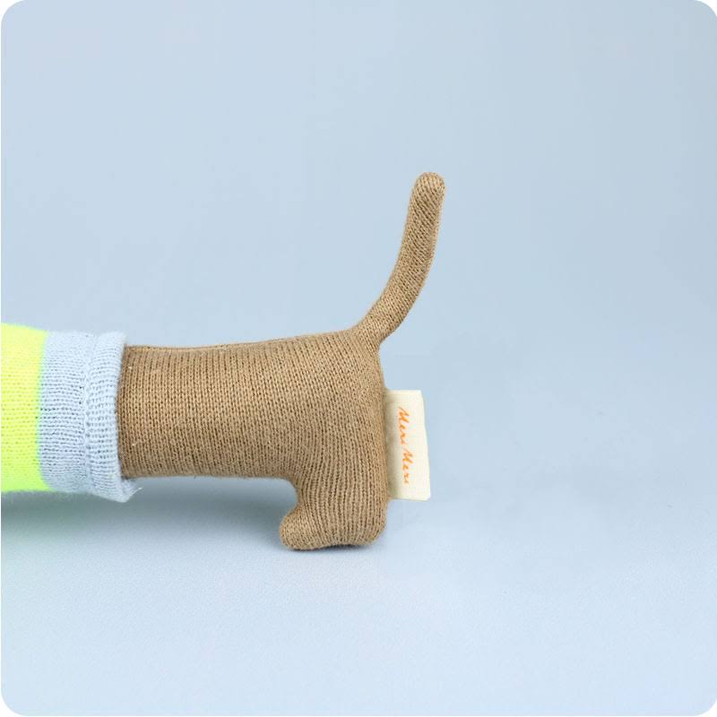 Sausage Dog Baby Rattle