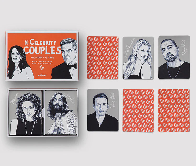 Celebrity Couples Memory Game