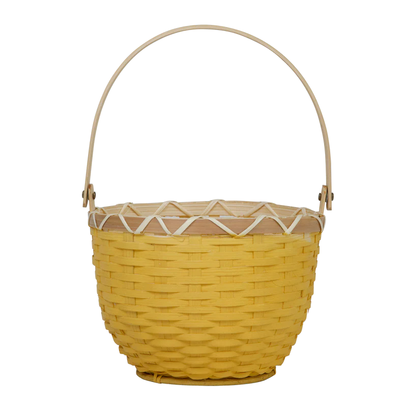 Blossom Basket Small | Mustard