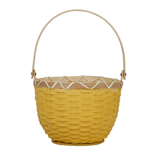 Blossom Basket Small | Mustard