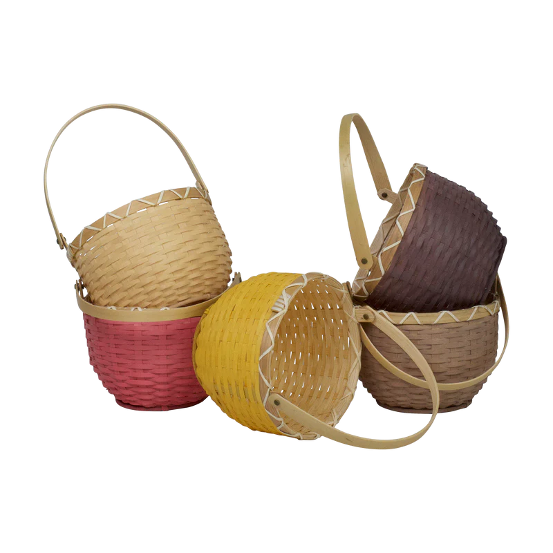 Blossom Basket Small | Mustard