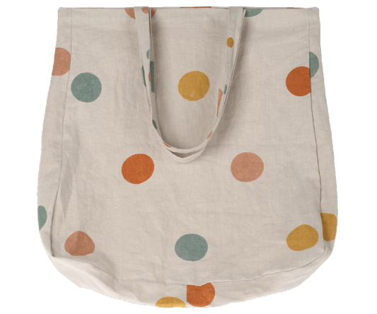 Tote Bag Multi Dots | Large