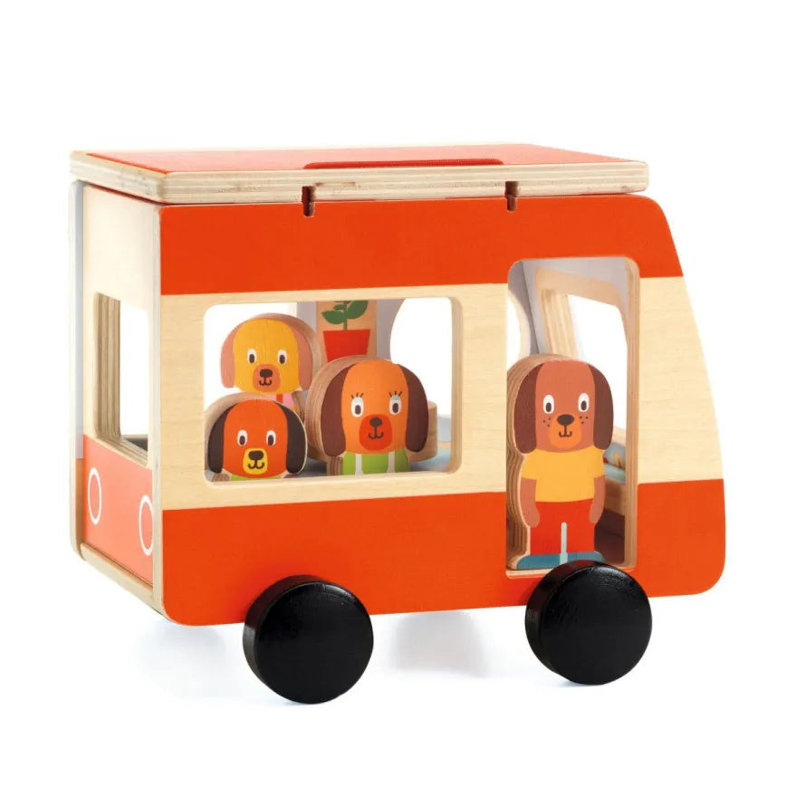 Minicombi Wooden Camper Set