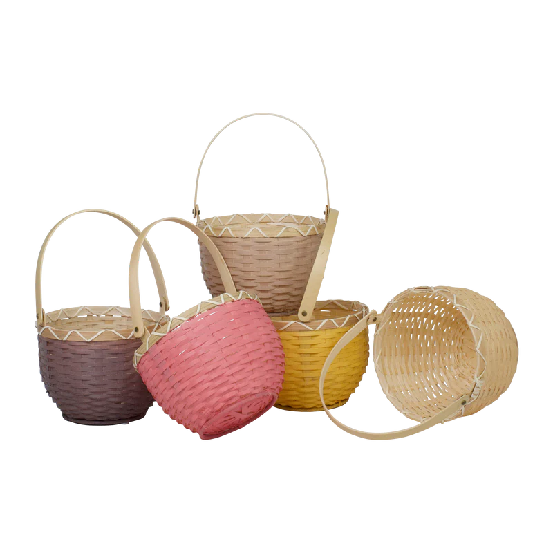 Blossom Basket Small | Raspberry