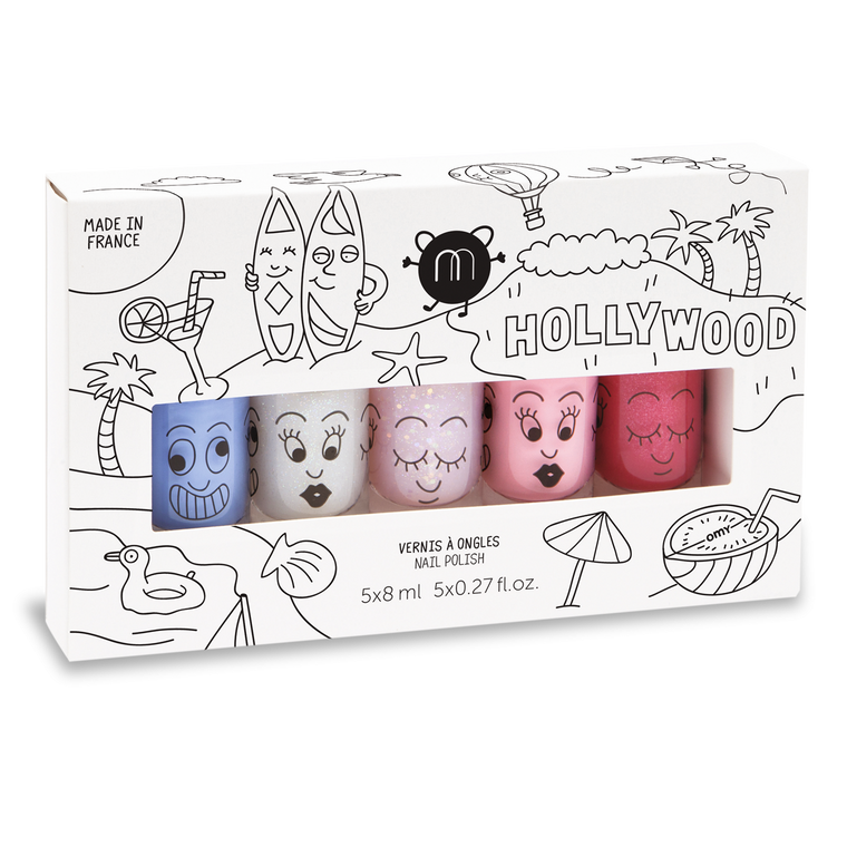 Set of 5 Polishes | Hollywood