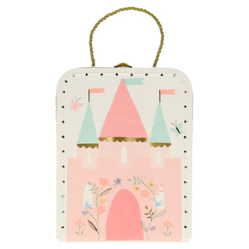 Castle & Princess Cat Mini Suitcase