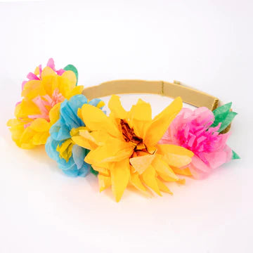 Bright Floral Party Crowns