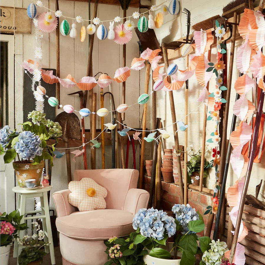 Honeycomb Bird Garland