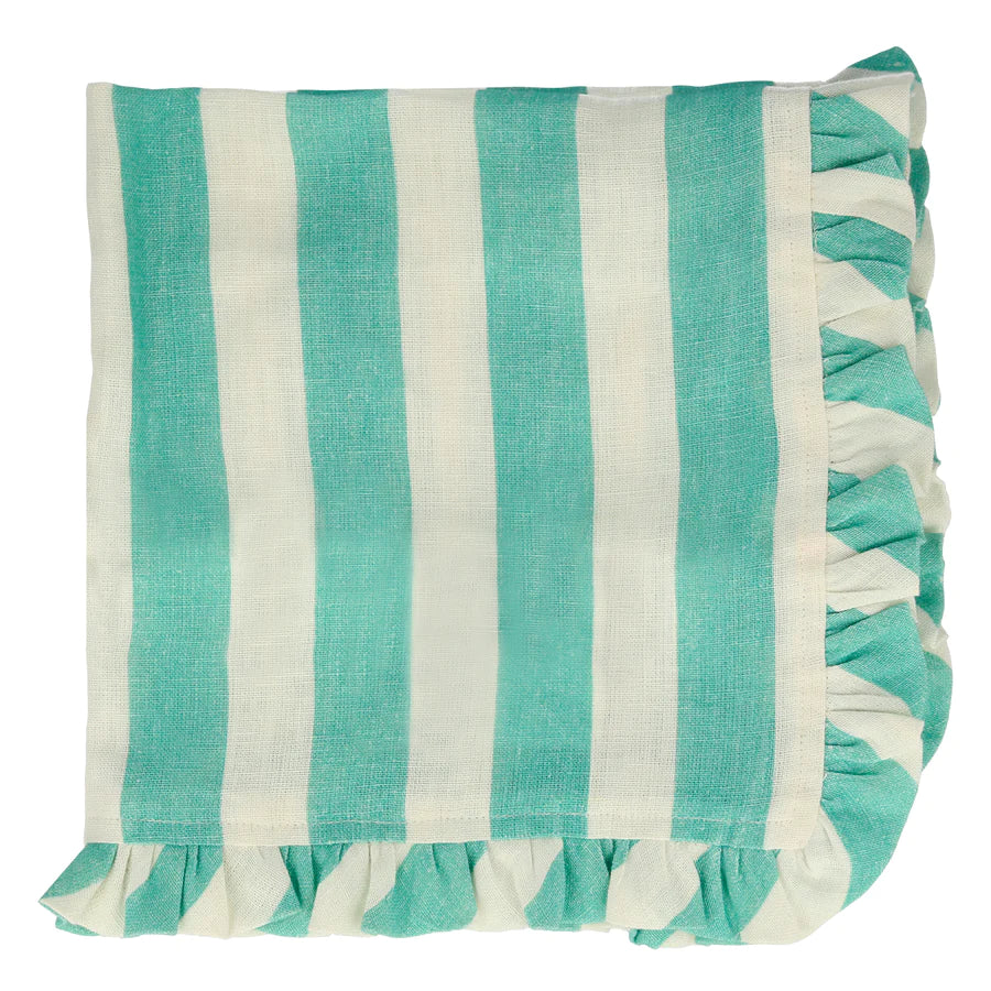 Stripe Ruffle Napkins | Pastels