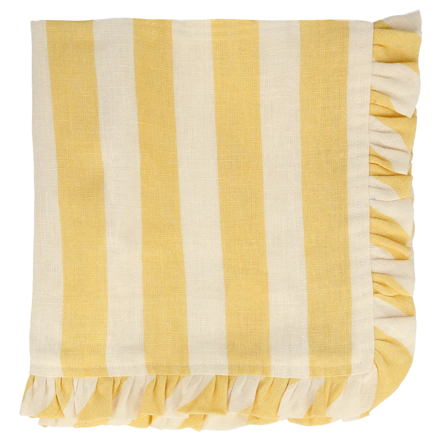 Stripe Ruffle Napkins | Pastels