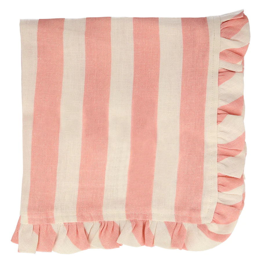 Stripe Ruffle Napkins | Pastels