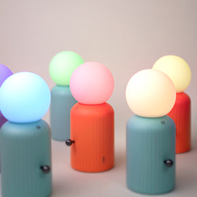 Skittle Wireless Lamp with Phone Charger